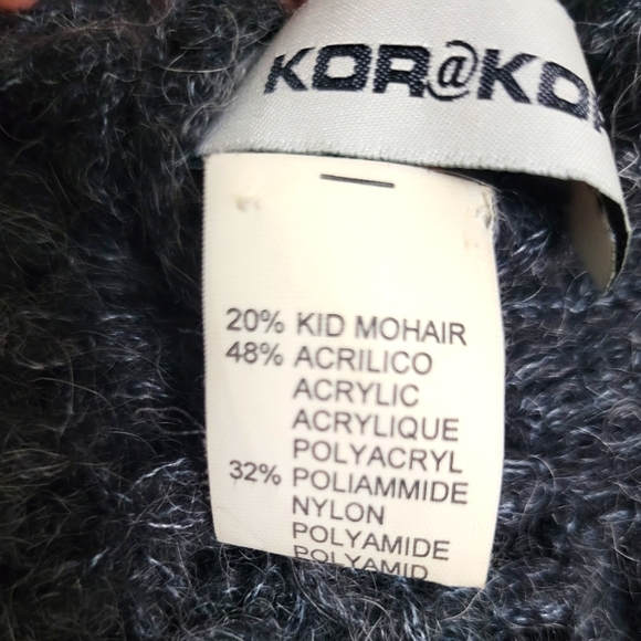 Beautiful Italian mohair blend scarf/shawl...Kor@Kor - Picture 6 of 7